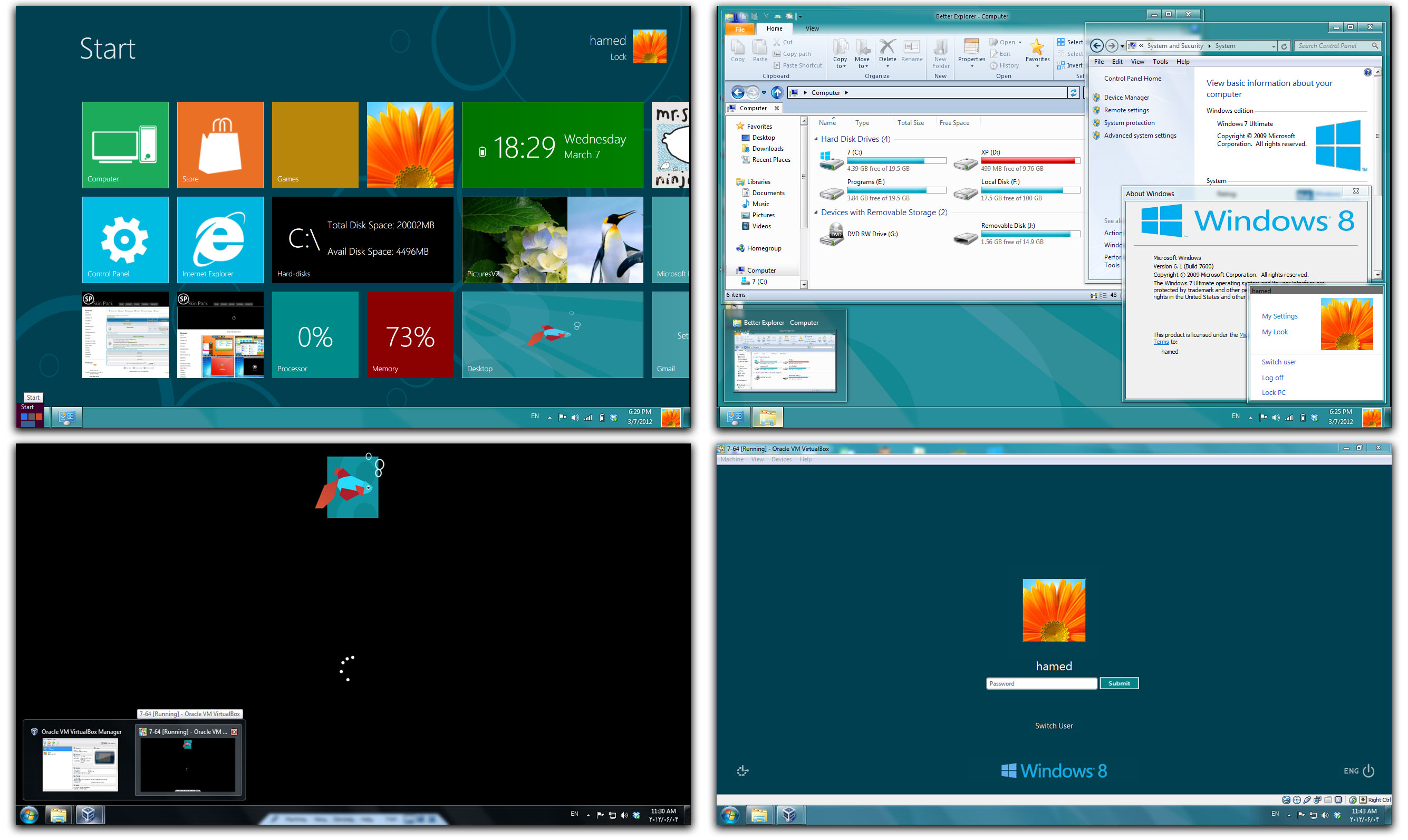 Download Skin Pack Windows 8 Consumer Preview Production