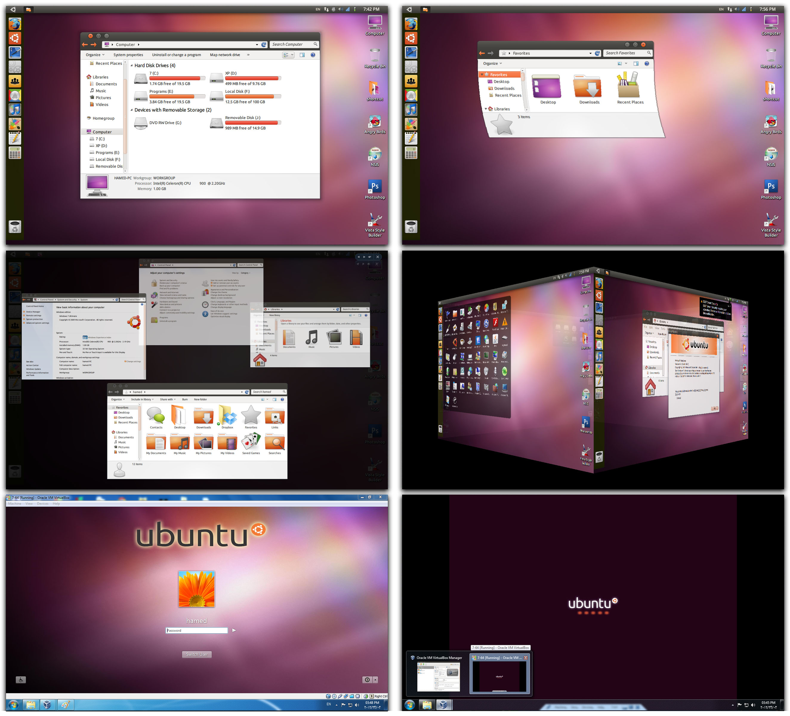 Download Ubuntu Skin Pack 9.0 For Windows 7 64 Bit