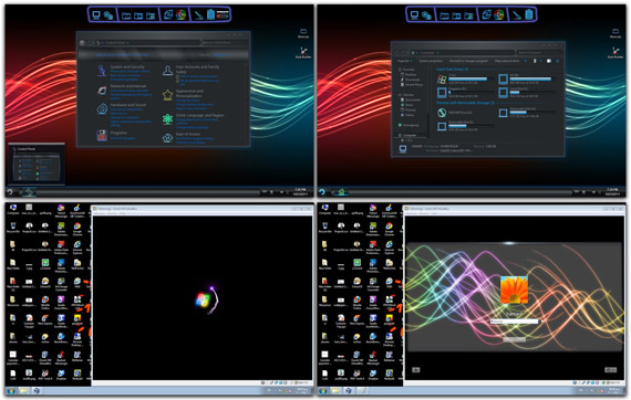 Download Neon Skin Pack 1.0 for Win7