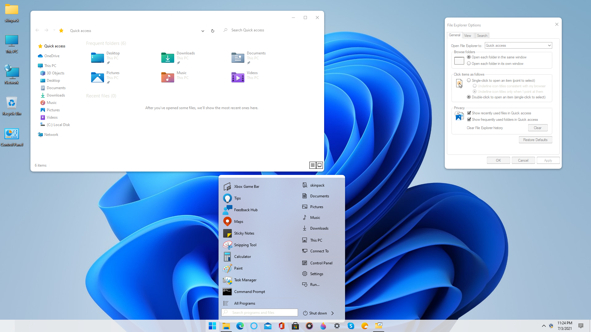 Windows 11 SkinPack: Hãy tận hưởng giao diện đẹp mắt của Windows 11 chỉ với một vài cú click chuột! Dùng SkinPack để thay đổi giao diện của máy tính của bạn hoàn toàn miễn phí và đơn giản. Chỉ cần tải xuống và cài đặt, bạn có thể thay đổi giao diện của mình và tạo ra một trải nghiệm mới cho việc sử dụng máy tính.