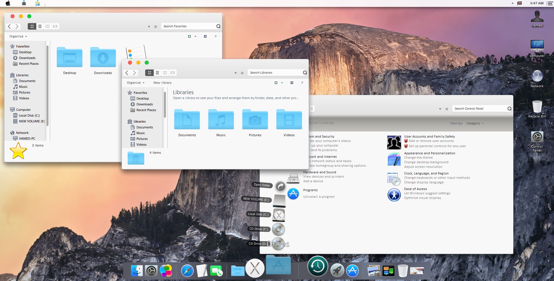 iOS8 SkinPack for Win7/8/8.1 released