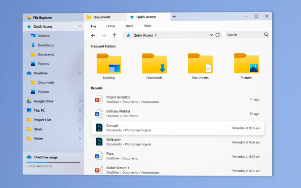 macOS 11 Ventura Concept - Skin Pack Theme for Windows 10