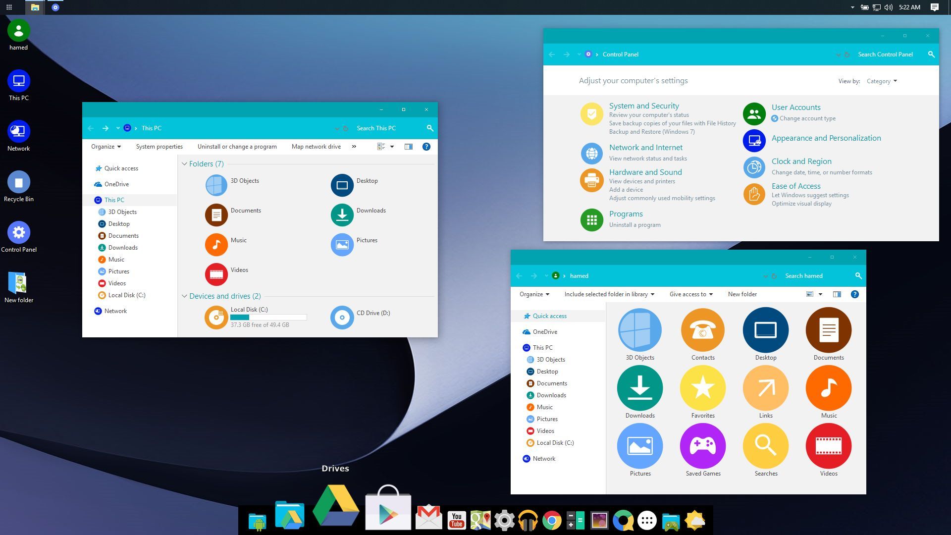 Android Pie SkinPack for Windows 7\8.1\10 19H1|19H2|20H1