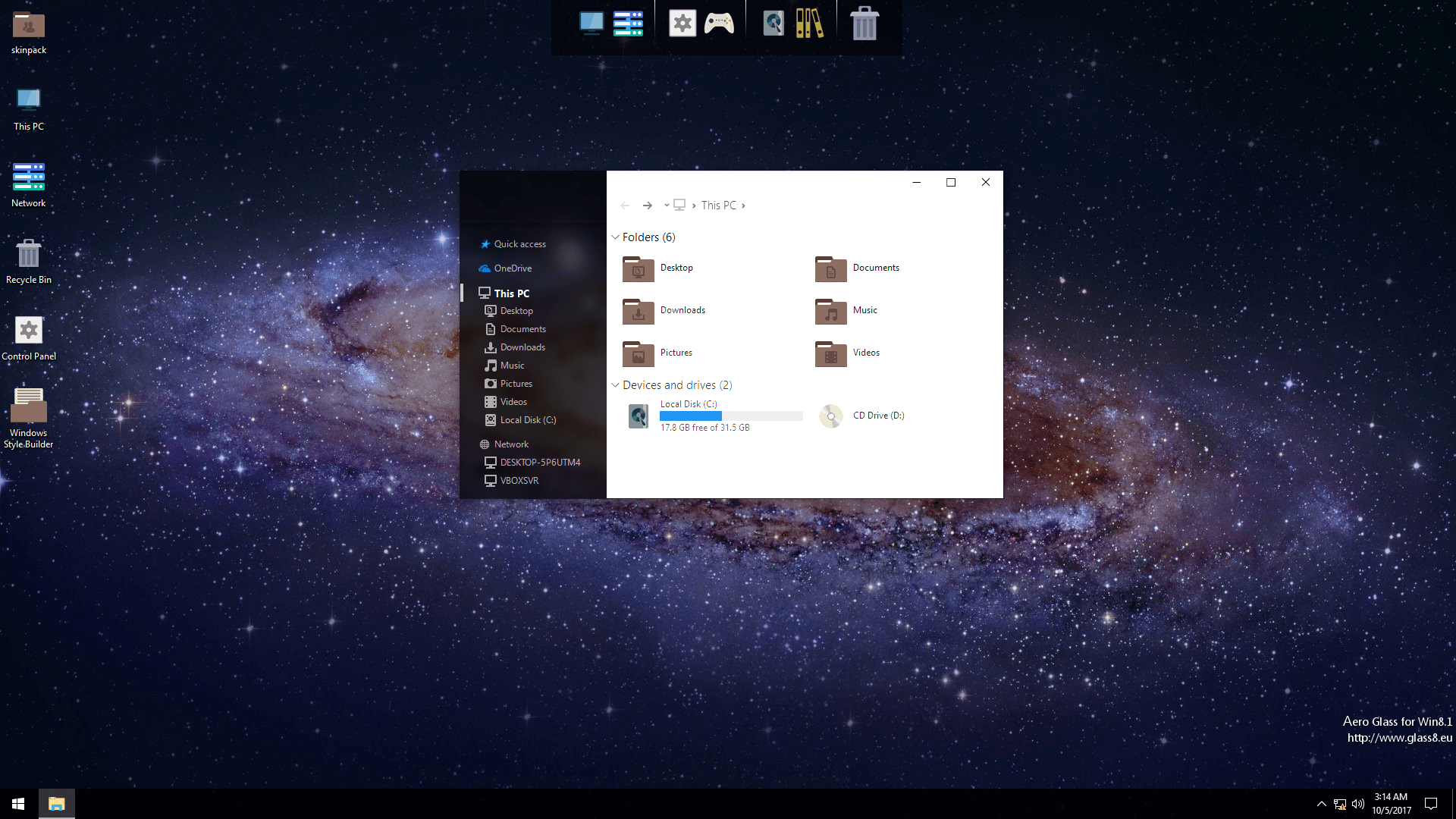 Andromeda OS SkinPack for Windows 10 19H2