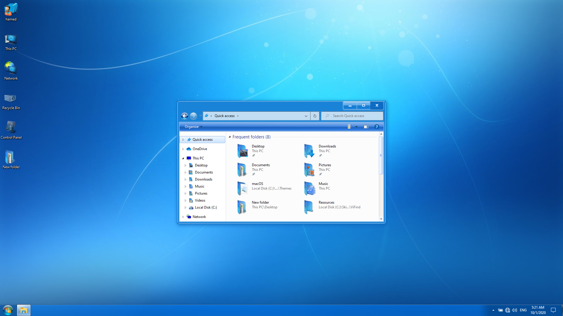 Harmony Blue SkinPack for Windows 10
