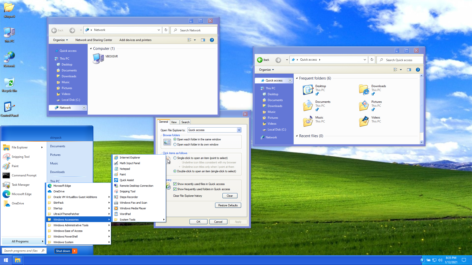 Windows XP SkinPack for Windows 10 and 7/8