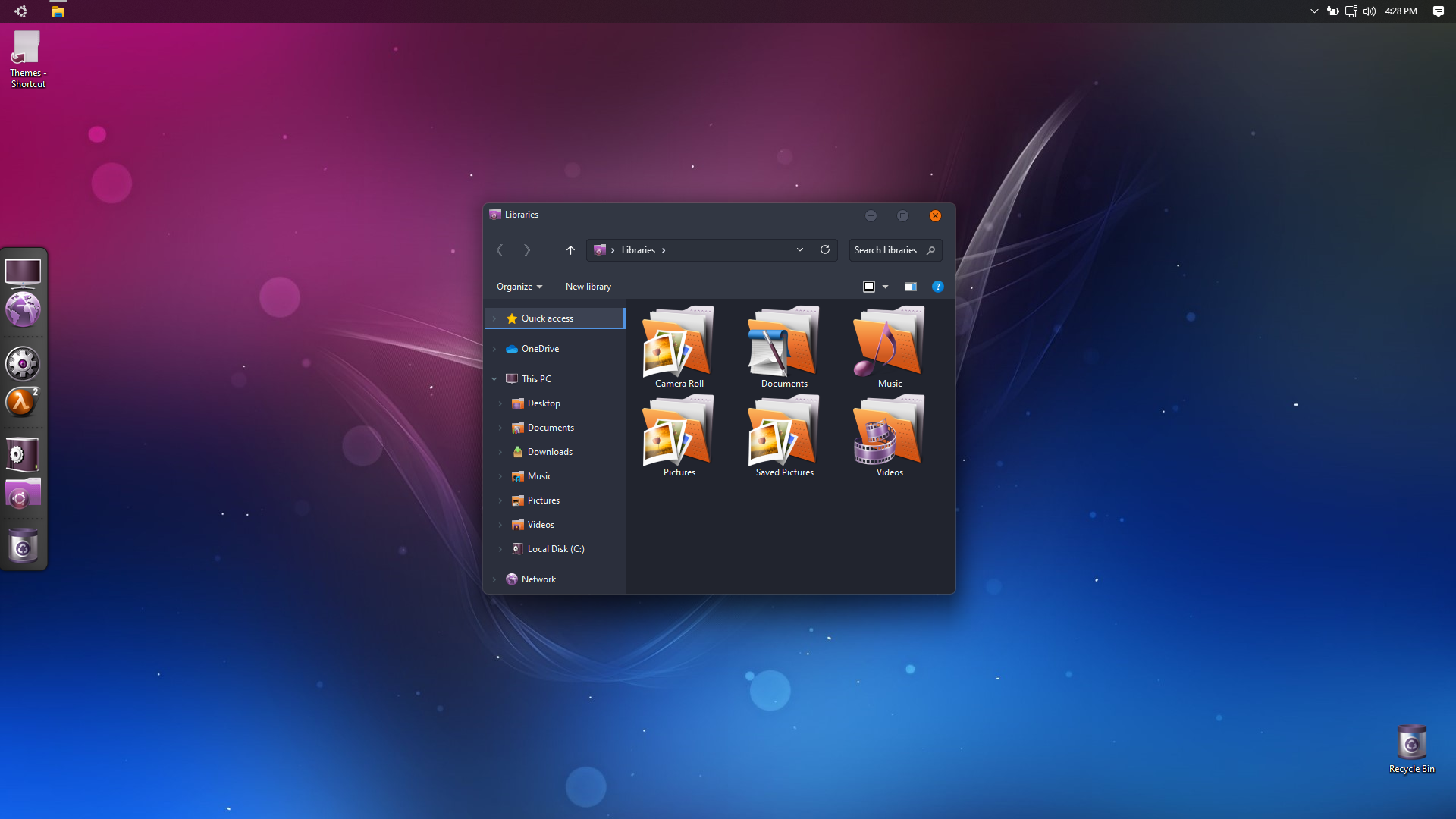 Ubuntu Budgie Dark SkinPack for Windows 11