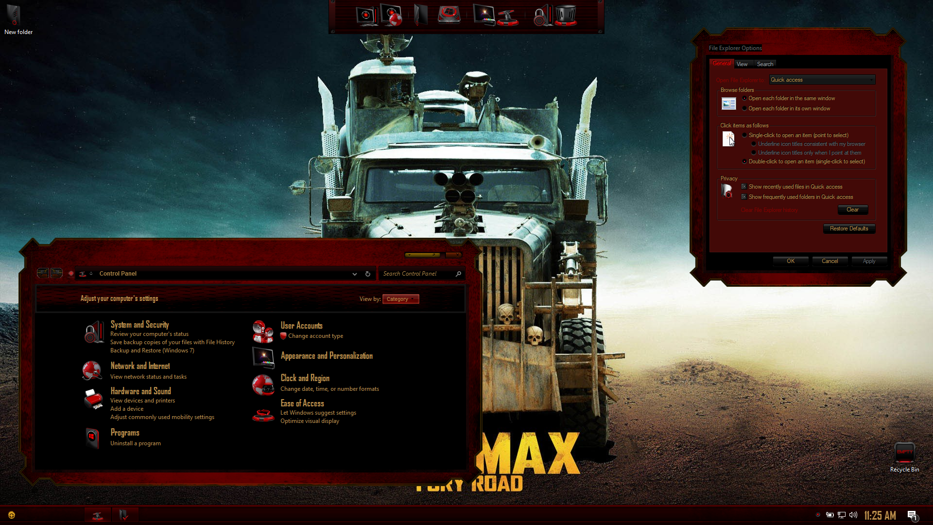 Mad Max Premium SkinPack for Windows 10