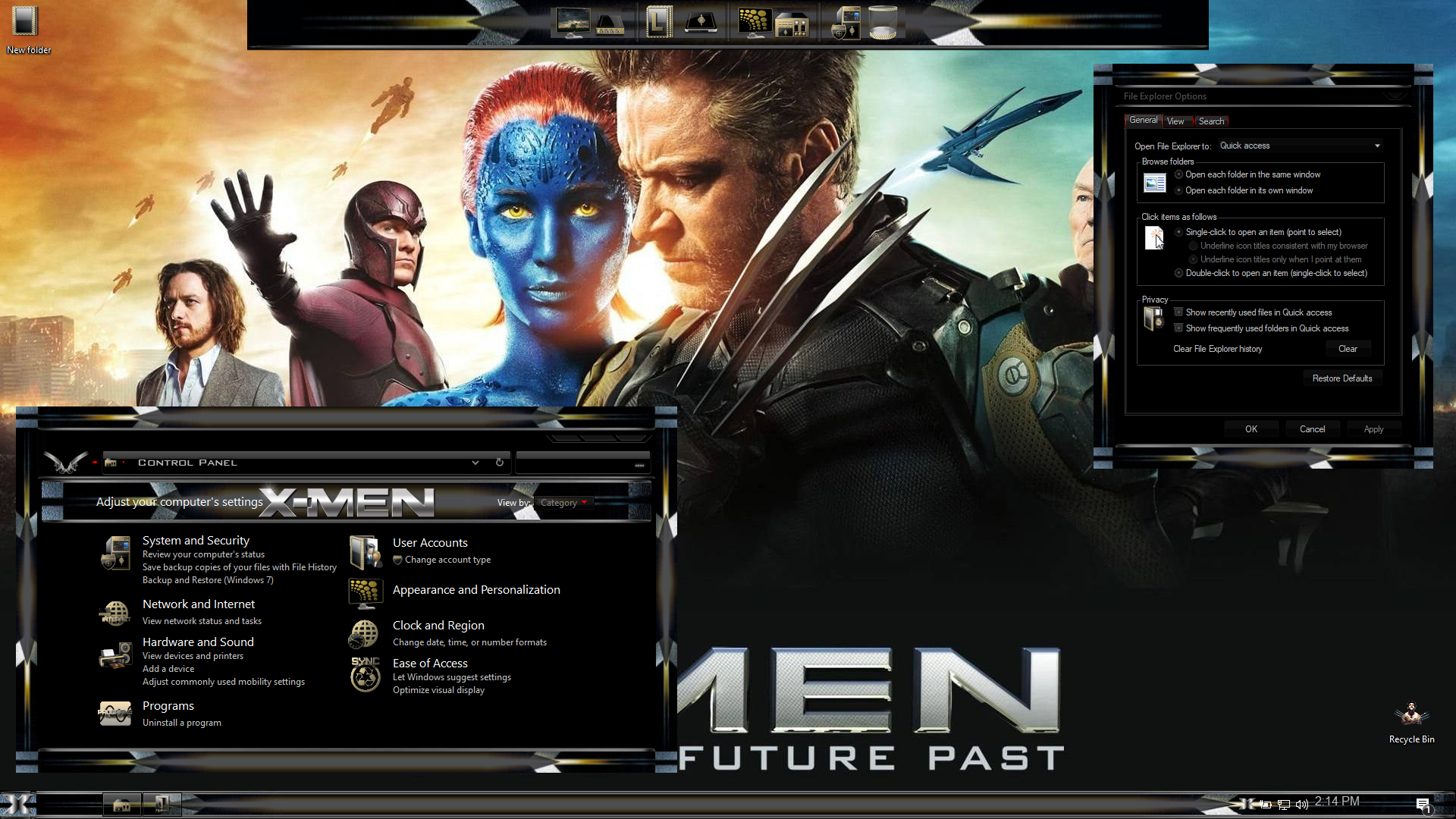 X-Men Premium SkinPack for Windows 10