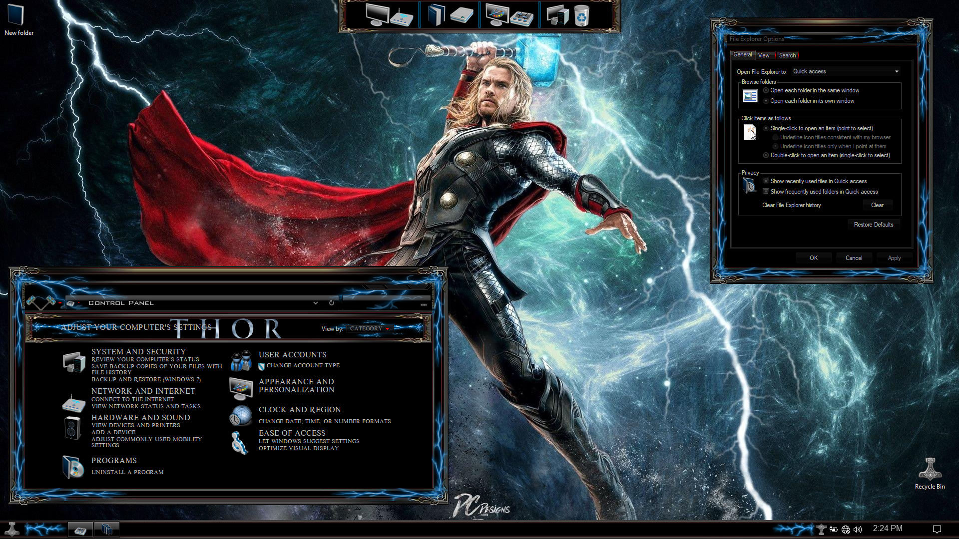 Thor Premium SkinPack for Windows 10
