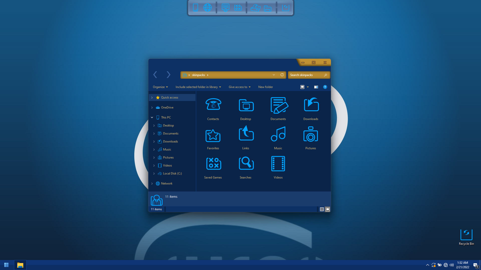Intel SkinPack for Windows 11