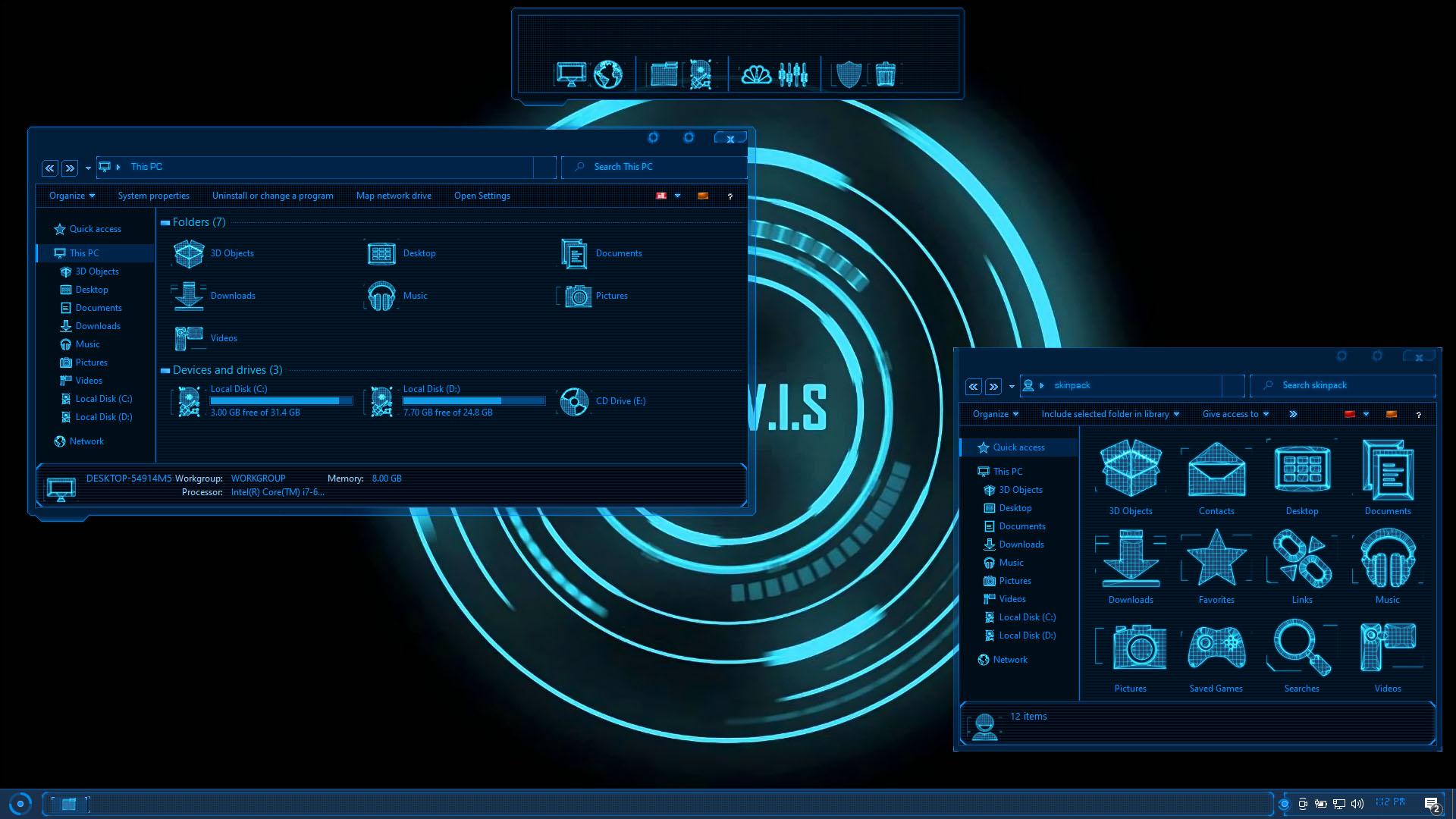 Jarvis Iron Man Interface