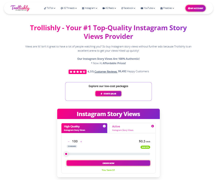Buy Instagram Story Views: 5 Best Sites to Try in 2023 [ 100% Safe]
