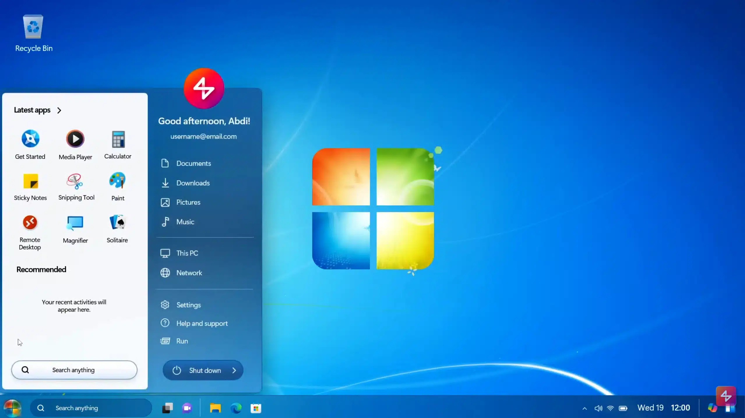 Windows 7 Concept 2024