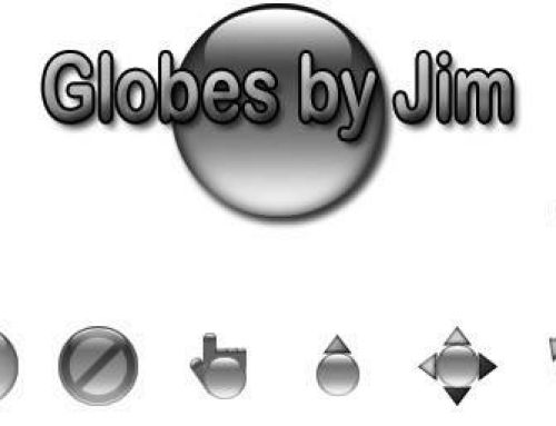 Globes Gray for CursorFX