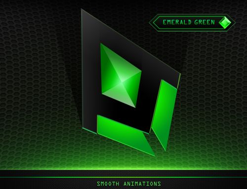 Night Diamond Emerald Green v3.0 Cursor Pack