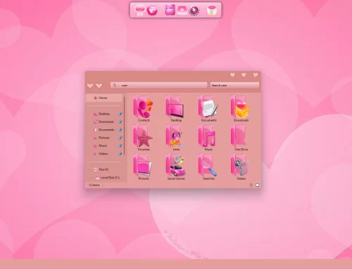 Valentine SkinPack for Windows 11 and 10