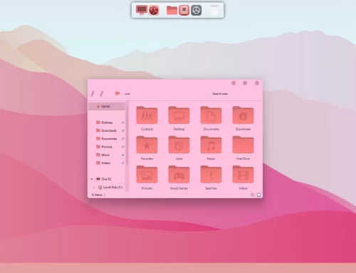 Pinky OS SkinPack for Windows 11 and 10