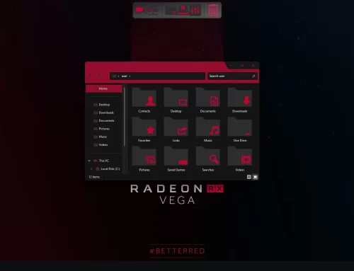 AMD Radeon SkinPack for Windows 11 and 10