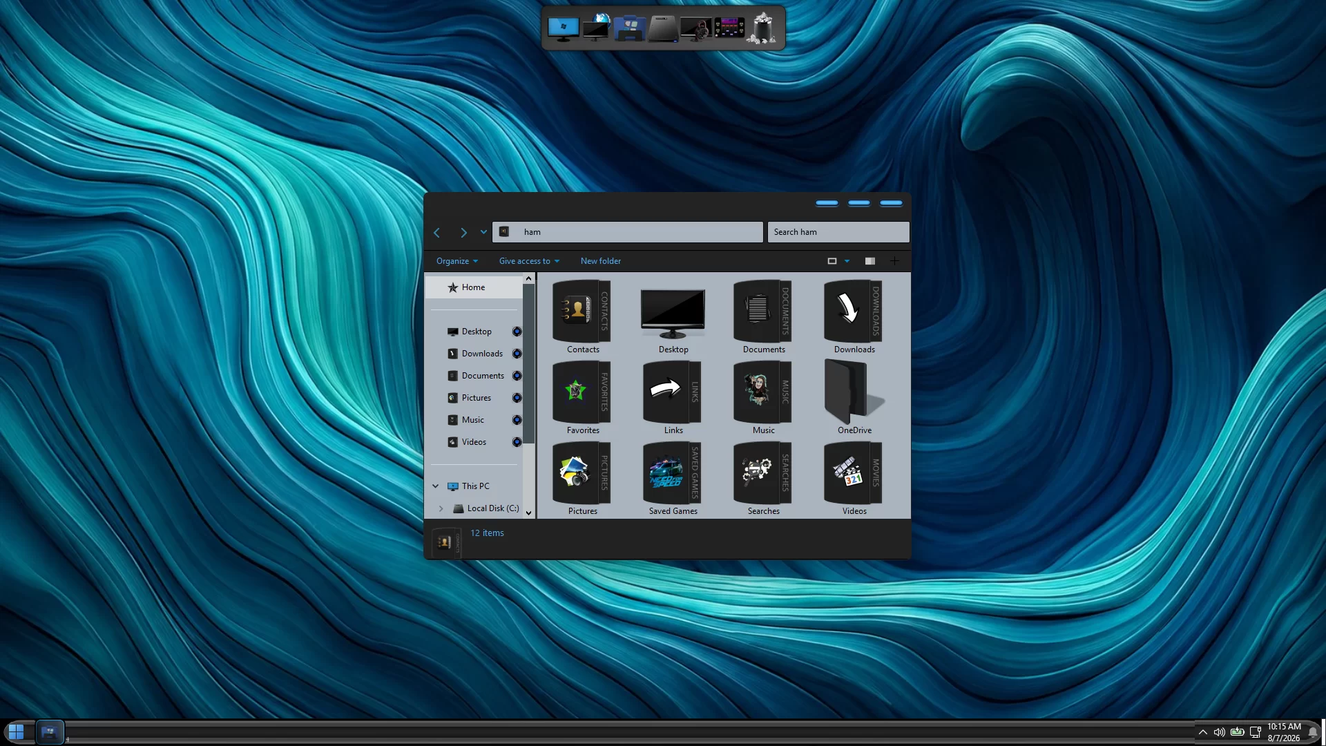 Dark Bali SkinPack for Windows 11 and 10 - Skin Pack